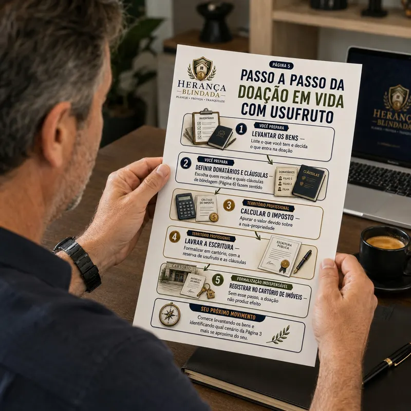O Mapa Visual da Herança Blindada na prática