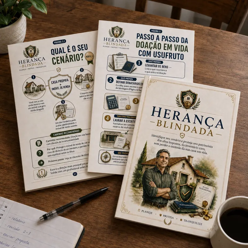 O Mapa Visual da Herança Blindada na prática